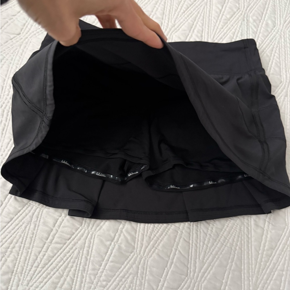 Lululemon Black Athletic Skort - Picture 2 of 6